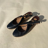 Chloe Slingback Wedges - Size 36. 5