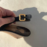 Chloe Slingback Wedges - Size 36. 5