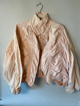 Vintage Kansai Japan Cotton Jacket - Lt. Peach