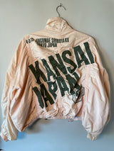 Vintage Kansai Japan Cotton Jacket - Lt. Peach