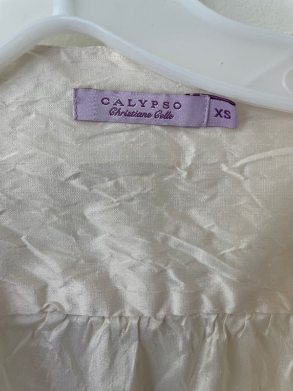Vintage Calypso Wrap Dress 2000's - Size XS