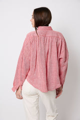 Chambray Parr Blouse ° Scarlet