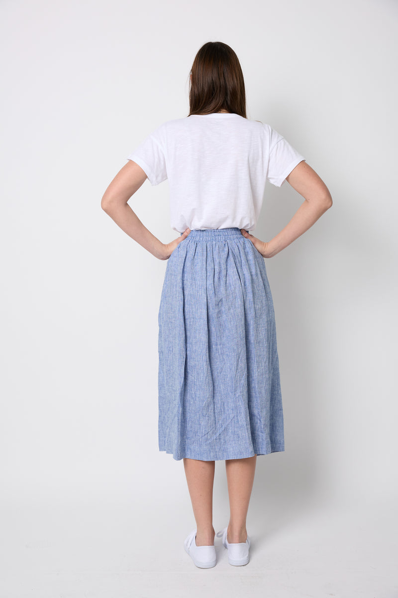 Chambray Skirt ° Indigo