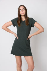 T-Shirt Beach Dress º Eucalyptus