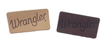Vintage Wrangler Leather Patches - Small