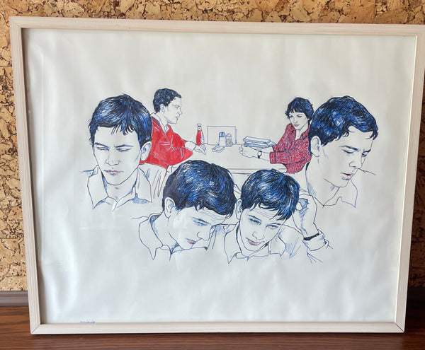Ordinary People - Original Drawing - Framed