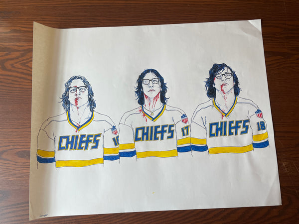 Slapshot - Original Drawing