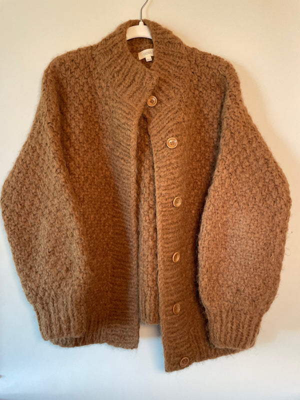 Ozma Handknit Cardigan - Fox - XS/S