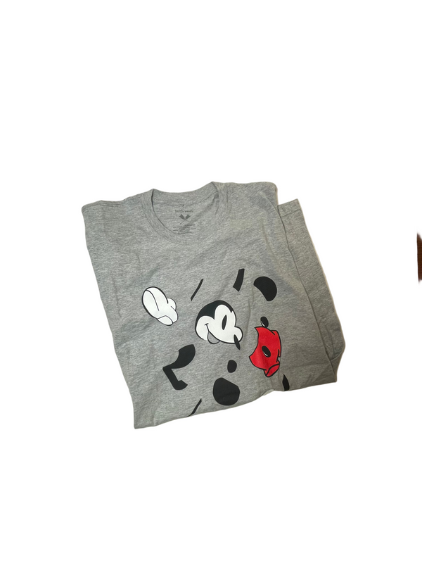 Men's Exploding Mouse T-Shirt - Silkscreened - Size 2XL