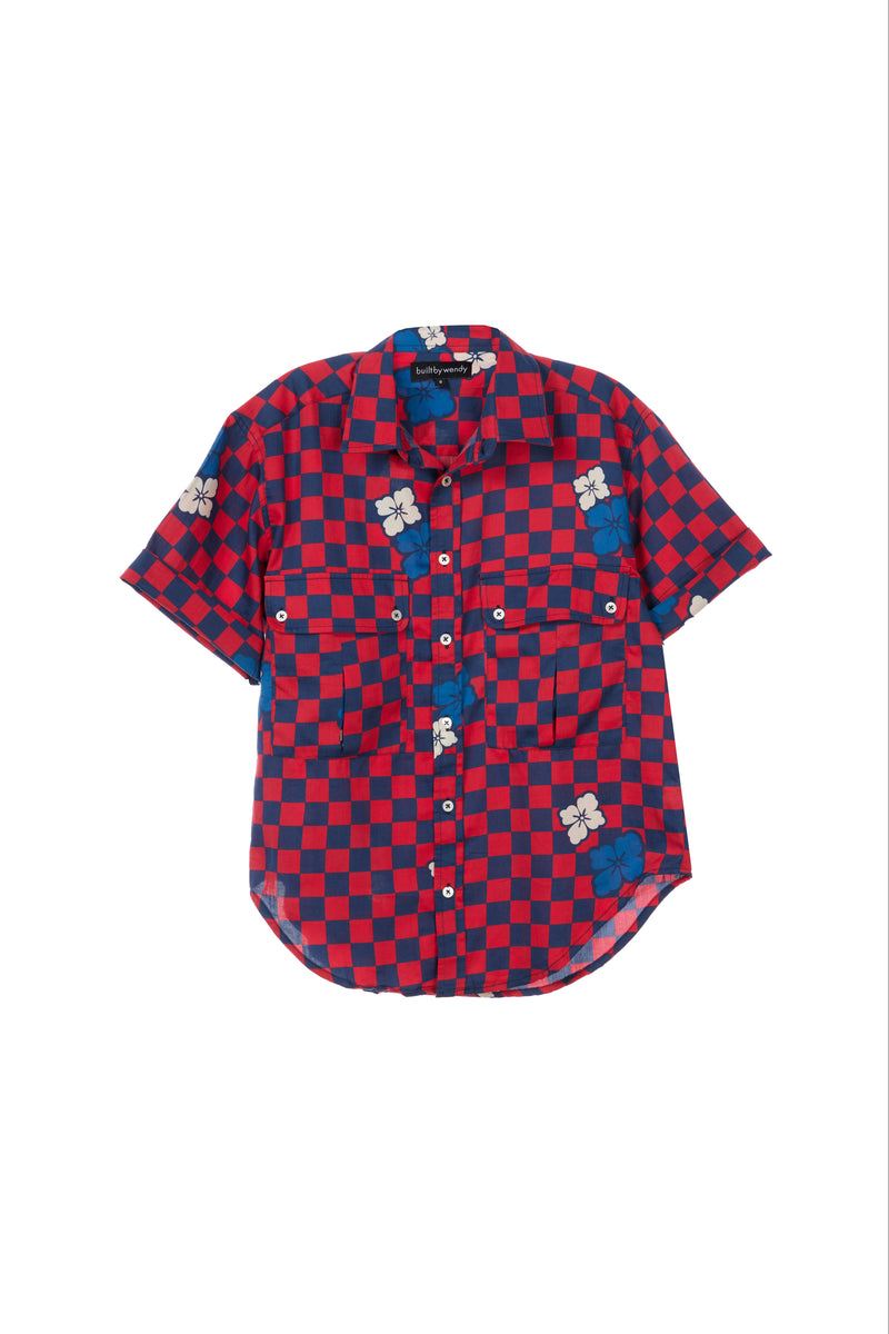 Leilani Shirt ° Mandarin Red