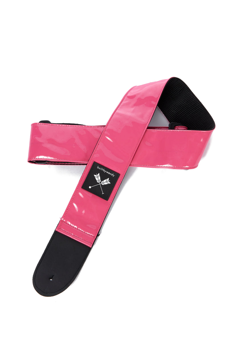 Guitar strap pink