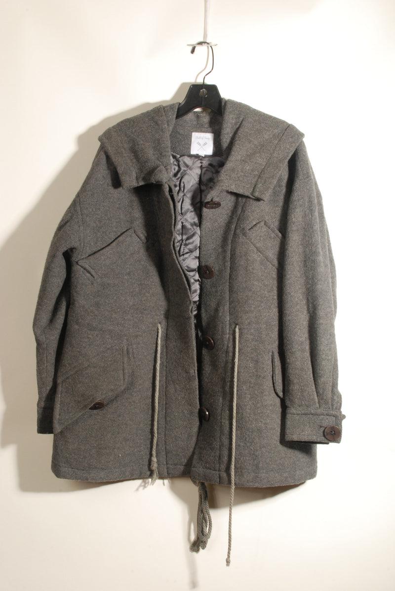 Grey Boiled Wool Anorak ° X-Small ° 2008