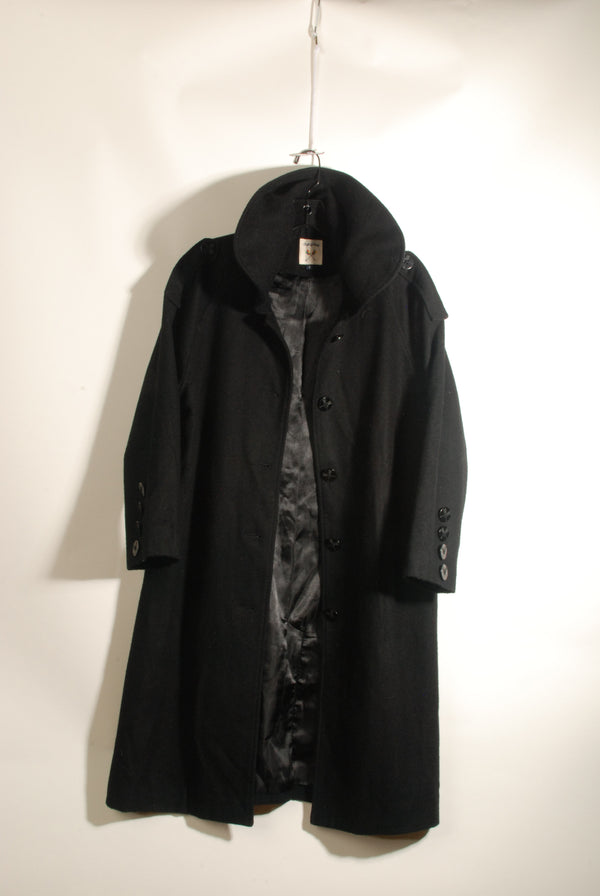 Black Wool Overcoat ° Small ° 2007