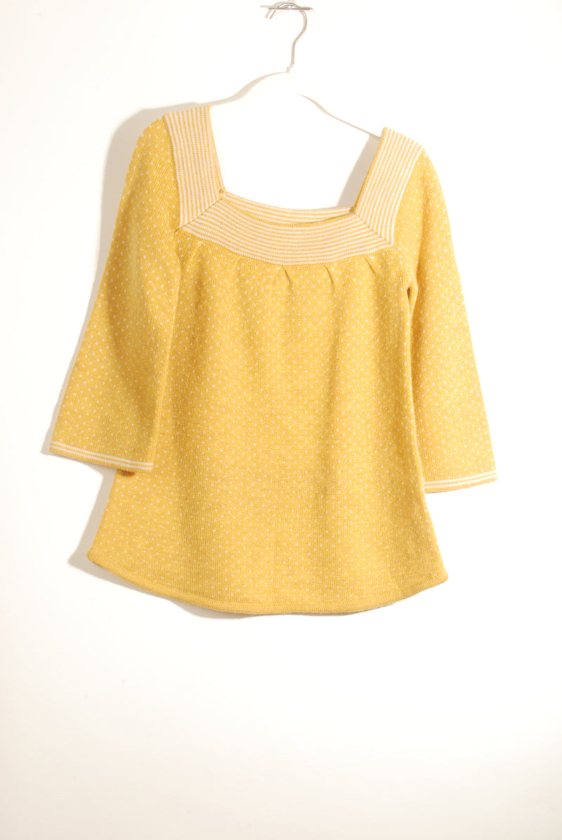 Yellow Alpine Sweater ° X-Small ° 2005