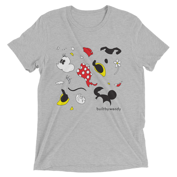 Exploding Lady Mouse T-Shirt