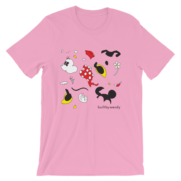 Exploding Lady Mouse T-Shirt